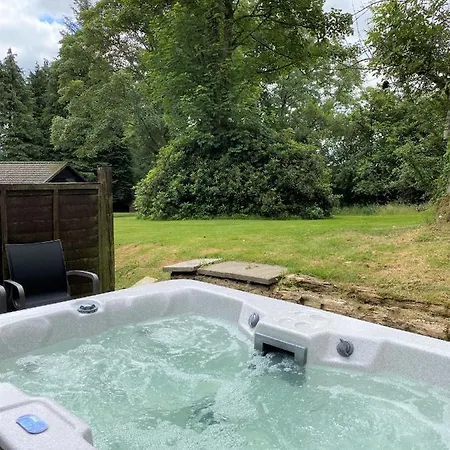 Birch Lodge 18 With Hot Tub Newton Stewart Exterior photo